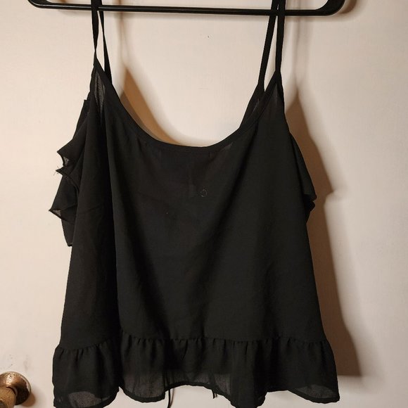 Killstar Black Lace-Up Women's Top - Picture 5 of 5